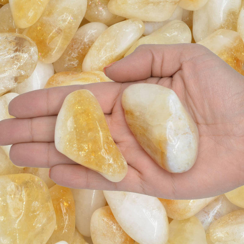 Citrine Tumbled XL - Brazil