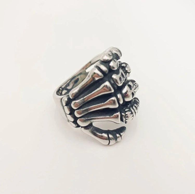 8.5 Stainless Hand Ring - Wild Raven