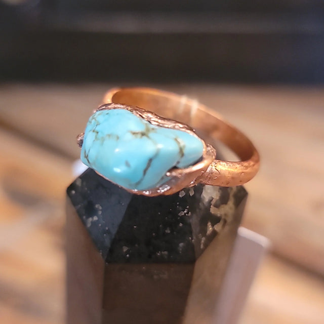 8.5 Turqoise ring - Wild Raven