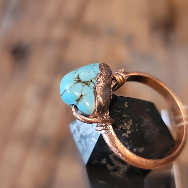 8.5 Turqoise ring - Wild Raven