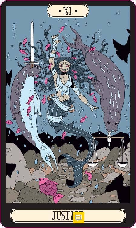 Ask the Witch Tarot-78 Cards & Book