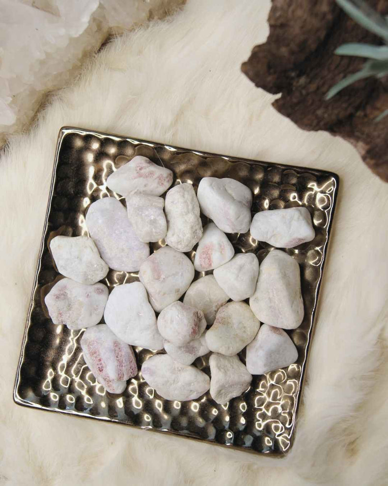 Pink Tourmaline in Quartz | Emotional Healing + Love Support