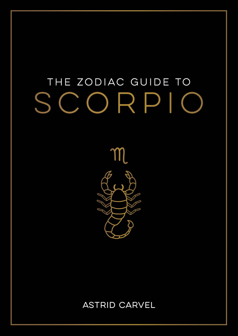 The Zodiac Guide to Scorpio - Hardcover Astrology Gift