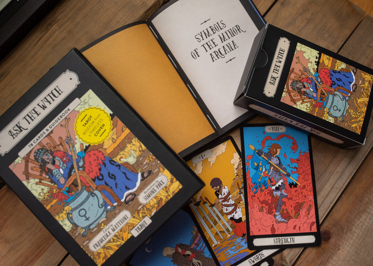 Ask the Witch Tarot-78 Cards & Book