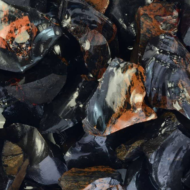 Mahogany Obsidian Raw Natural Stones