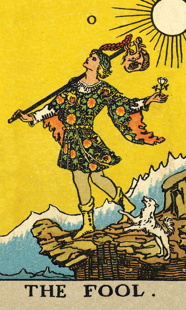 Mini Smith Waite Tarot Deck - Borderless