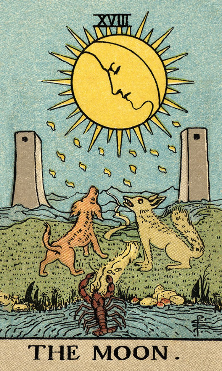 Mini Smith Waite Tarot Deck - Borderless