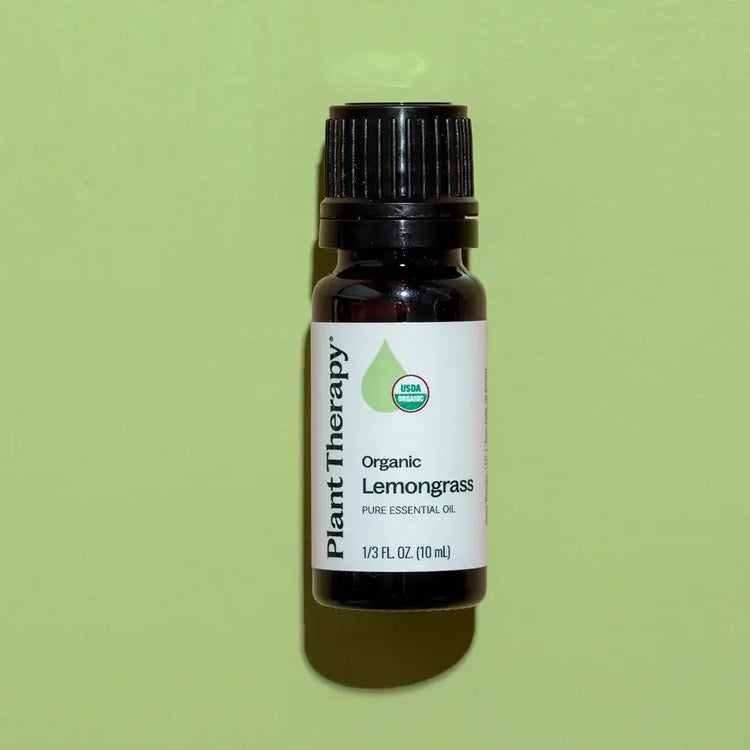 Organic Lemongrass Essential Oil 10 mL
