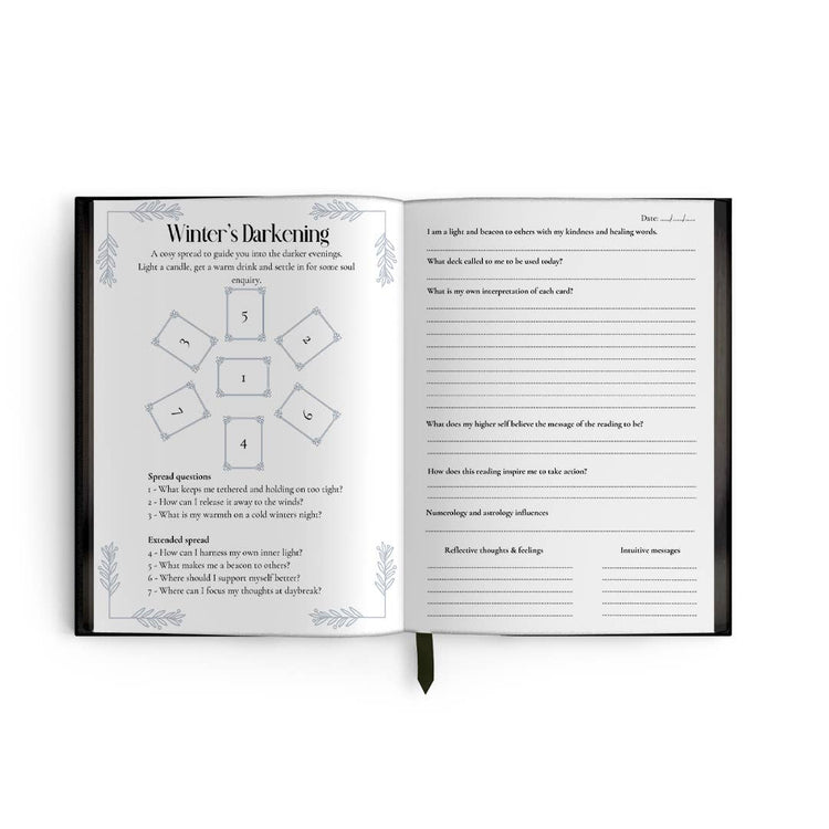 Seasons of Tarot Journal: Includes 66 Spreads & Affirmations