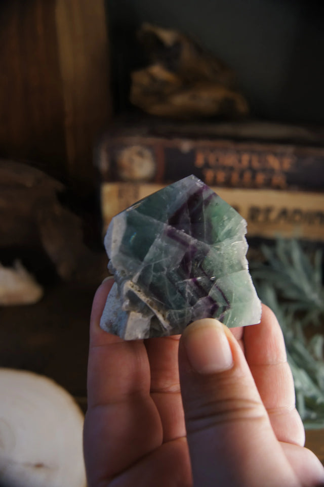 Fluorite Generator with Raw Edge