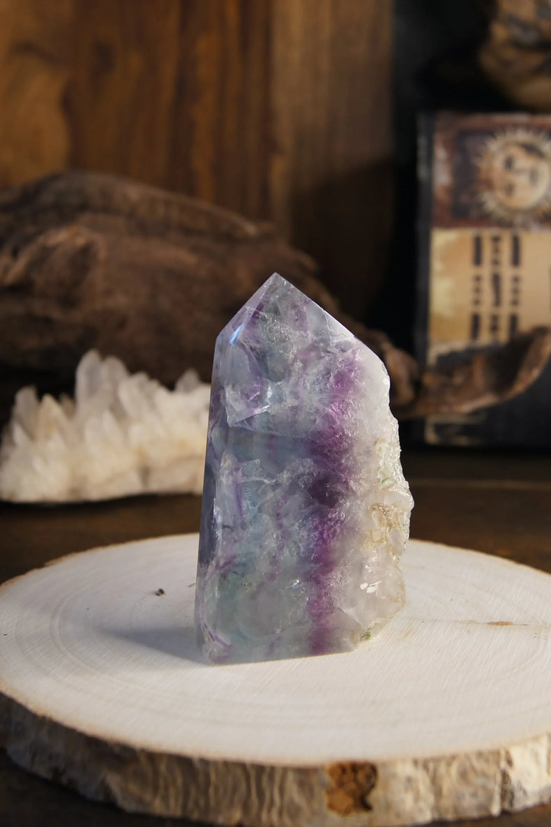 Fluorite Generator with Raw Edge
