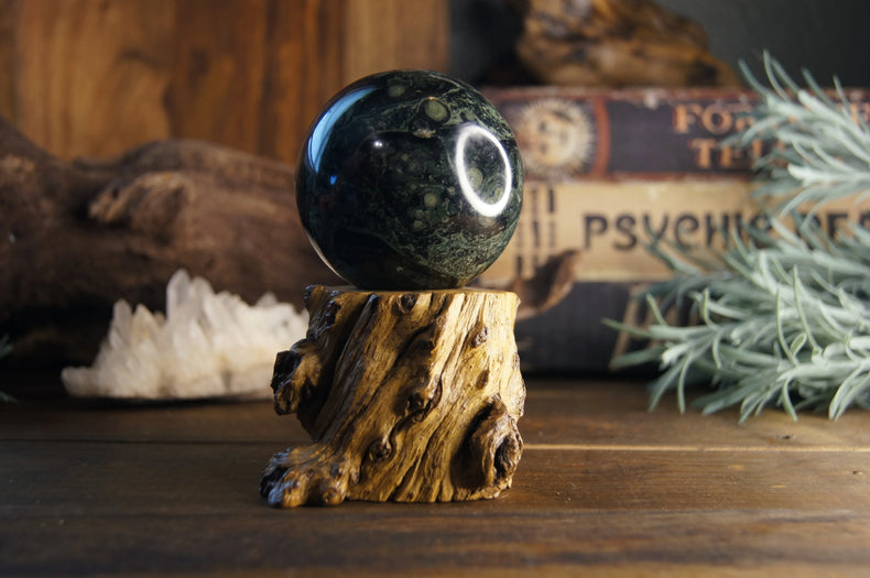 Kambaba Jasper sphere
