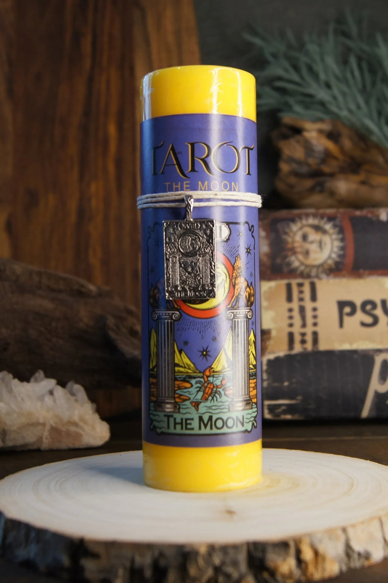 Tarot Pendant Candles: THE MOON