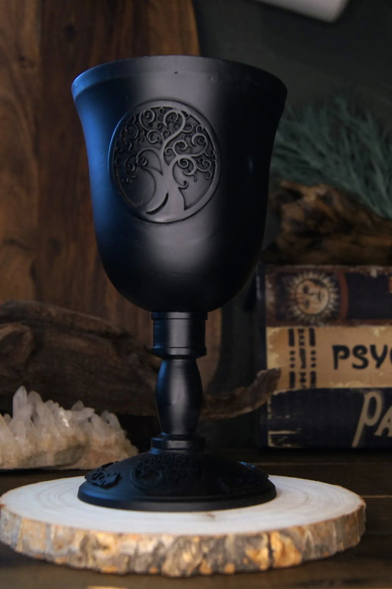 Cast Iron Goblet - Tree of Life