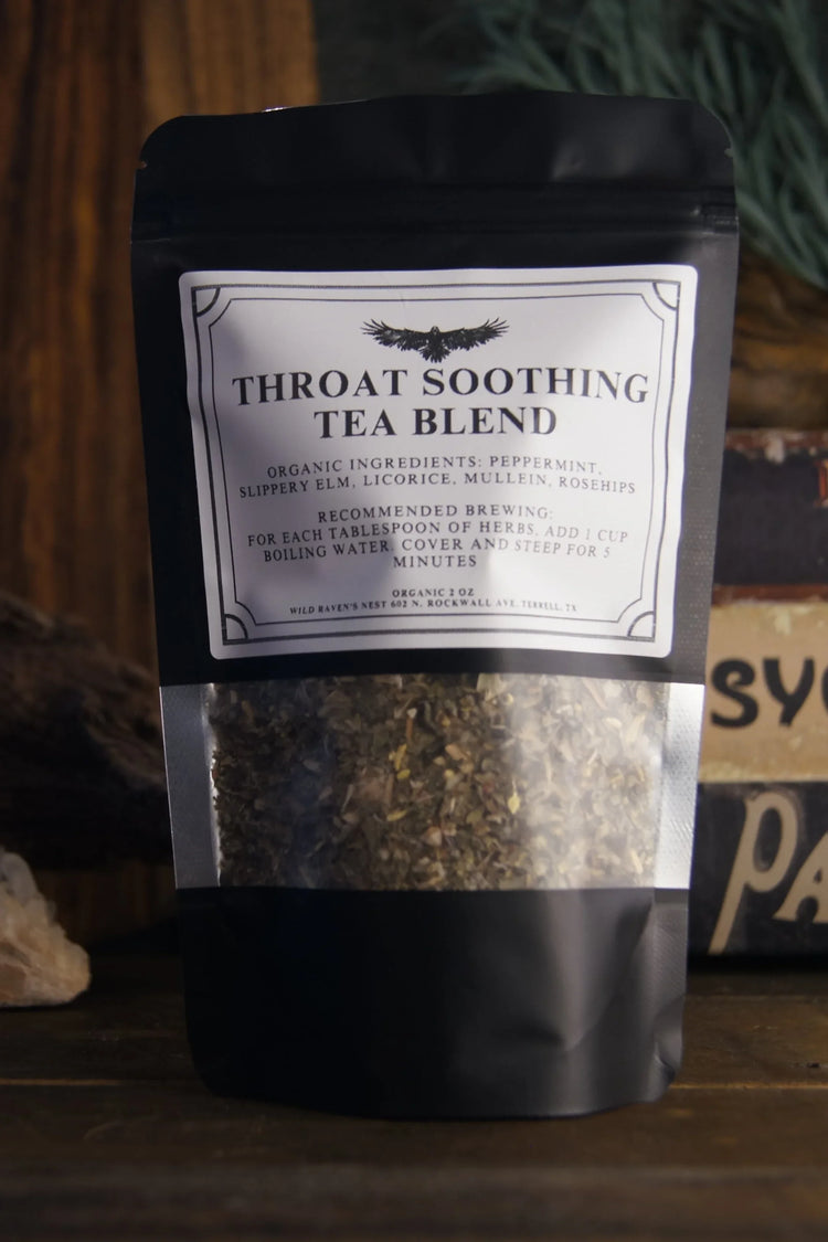 Throat Soothing Herbal Tea | Voice, Relief & Recovery
