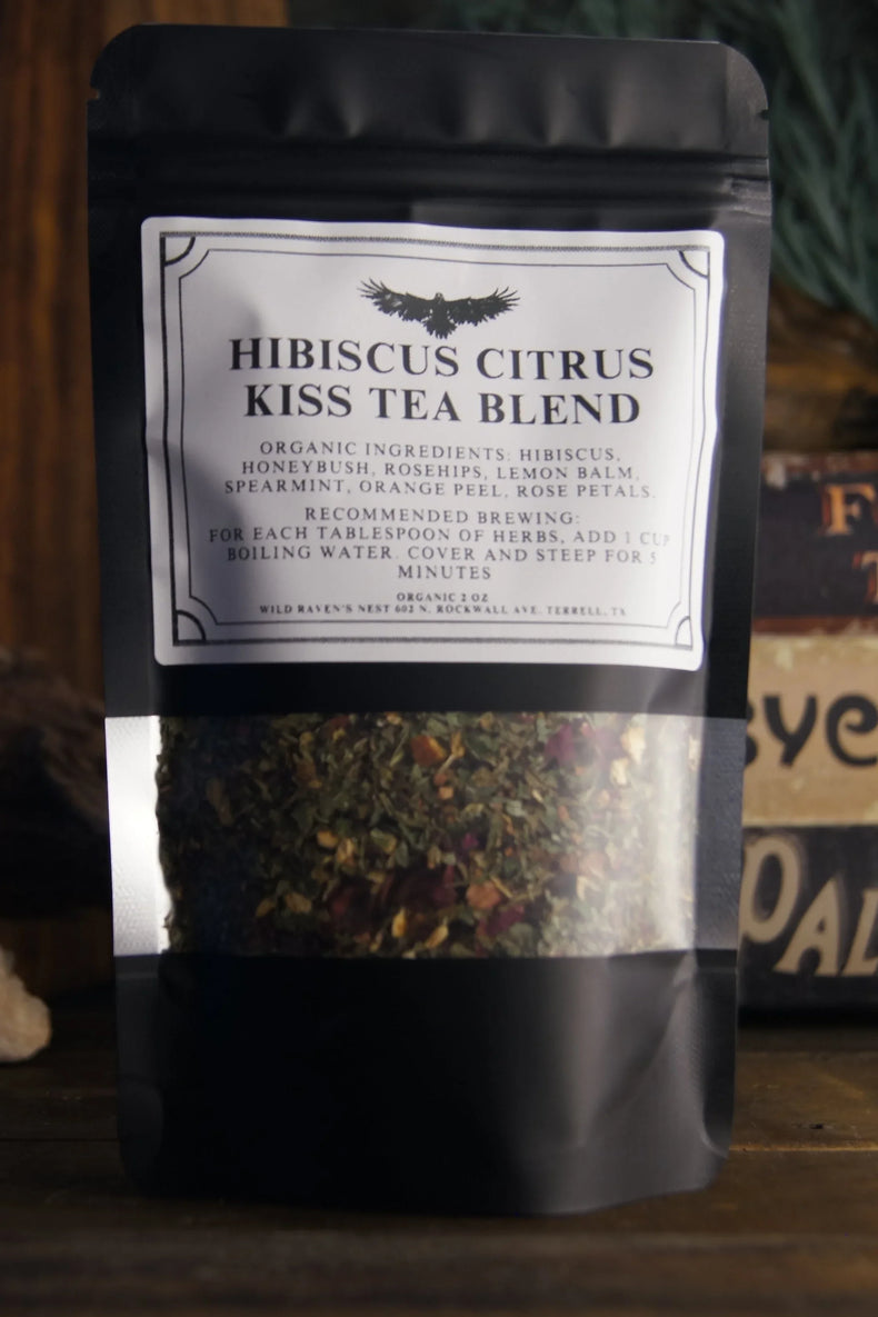 Hibiscus Citrus Kiss Tea | Tart, Bright & Heart-Loving