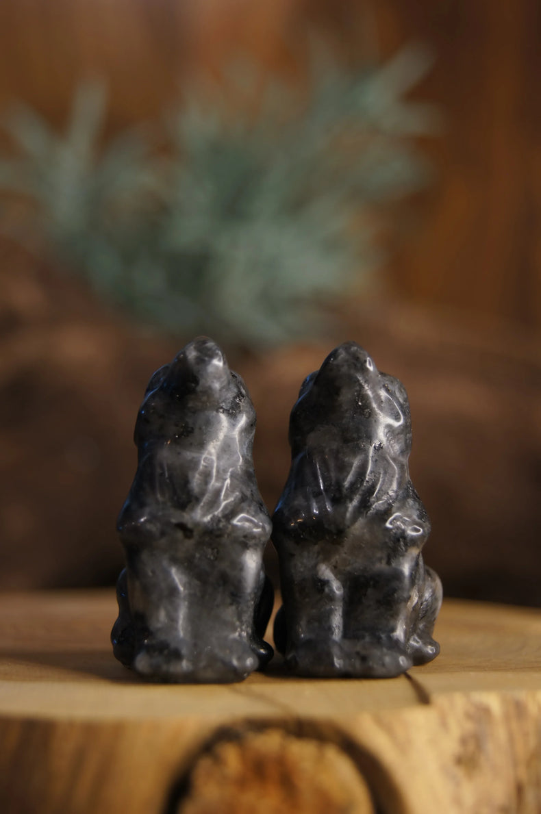 Larvikite Wolf