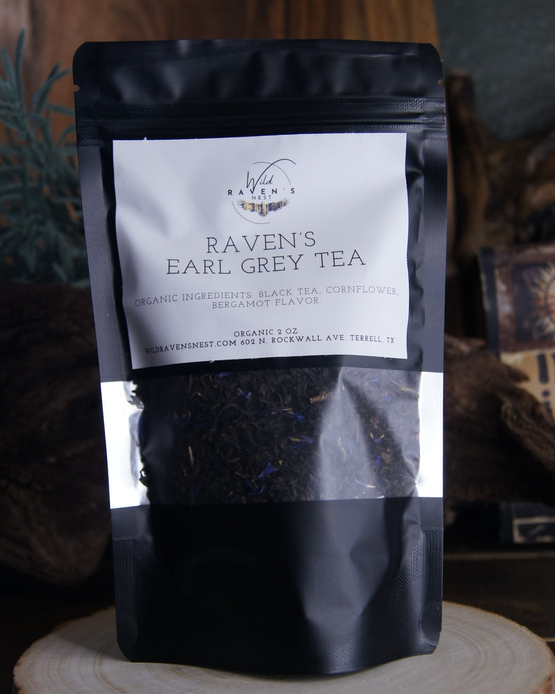 Raven's Earl Grey | Smooth Citrus & Vanilla Black Tea