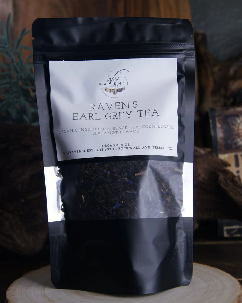 Raven's Earl Grey | Smooth Citrus & Vanilla Black Tea