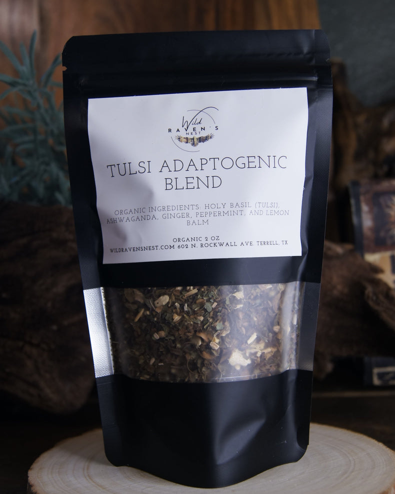 Tulsi Adaptogen Tea | Stress Support & Immune Boost