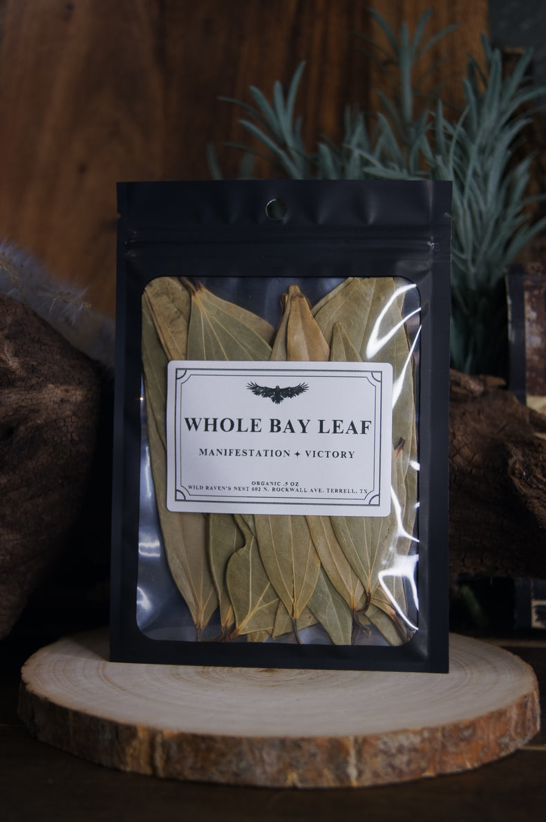 Bay Leaf – Whole | Spellwork, Protection & Manifestation