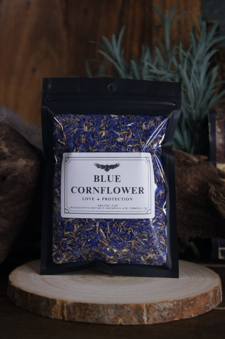 Blue Cornflower | Gentle Protection & Psychic Clarity