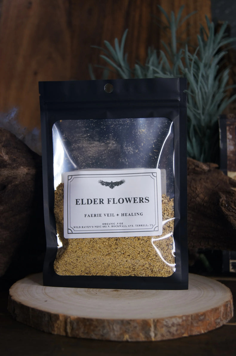 Elder Flowers | Faerie Veil Healing & Blessing Work