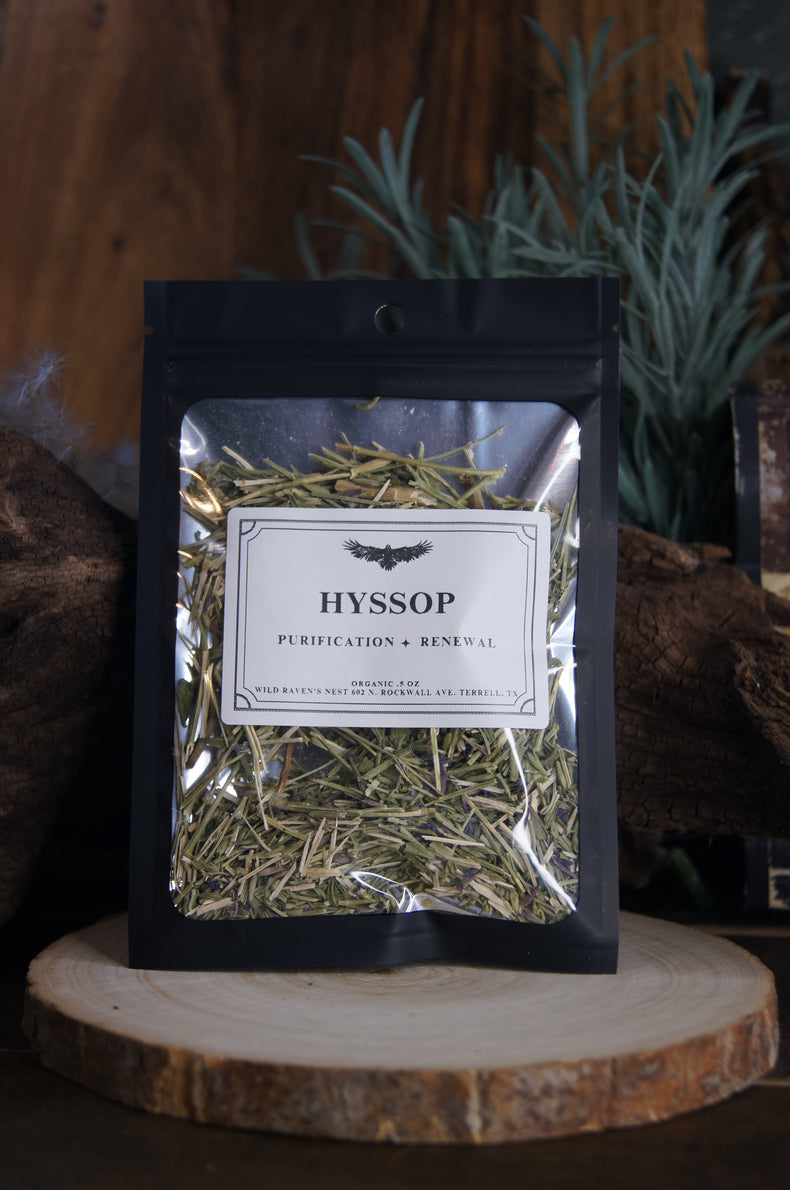 Hyssop | Spiritual Cleansing & Blessing