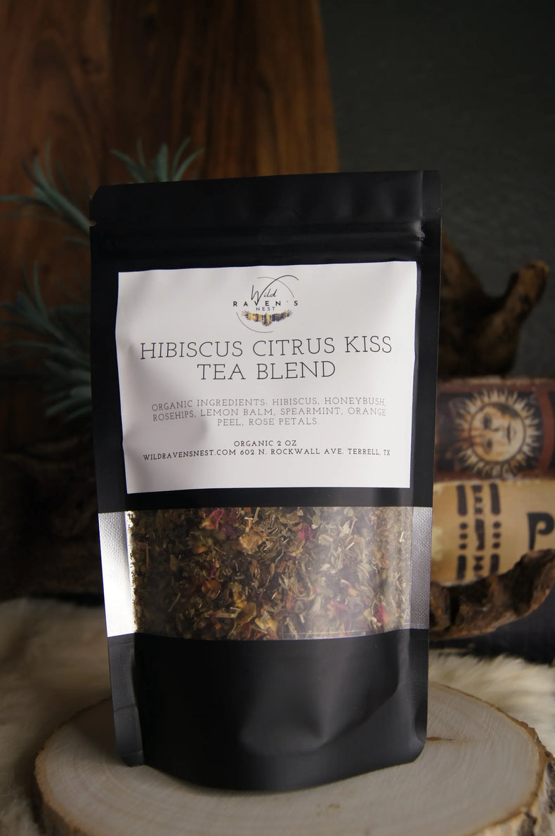 Hibiscus Citrus Kiss Tea | Tart, Bright & Heart-Loving