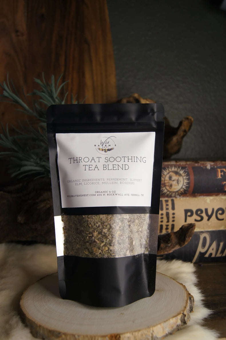 Throat Soothing Herbal Tea | Voice, Relief & Recovery