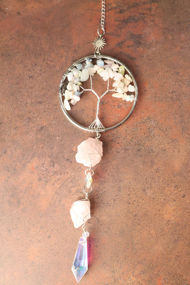 Sun Catcher | Tree of Life Crystal
