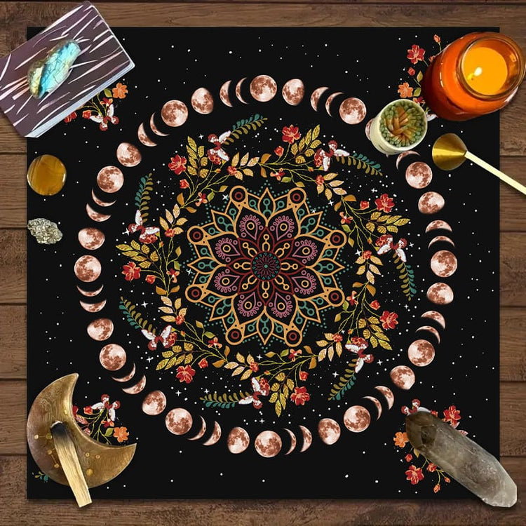 Mandala Altar Cloths available at Wild Raven’s Nest in Terrell, TX