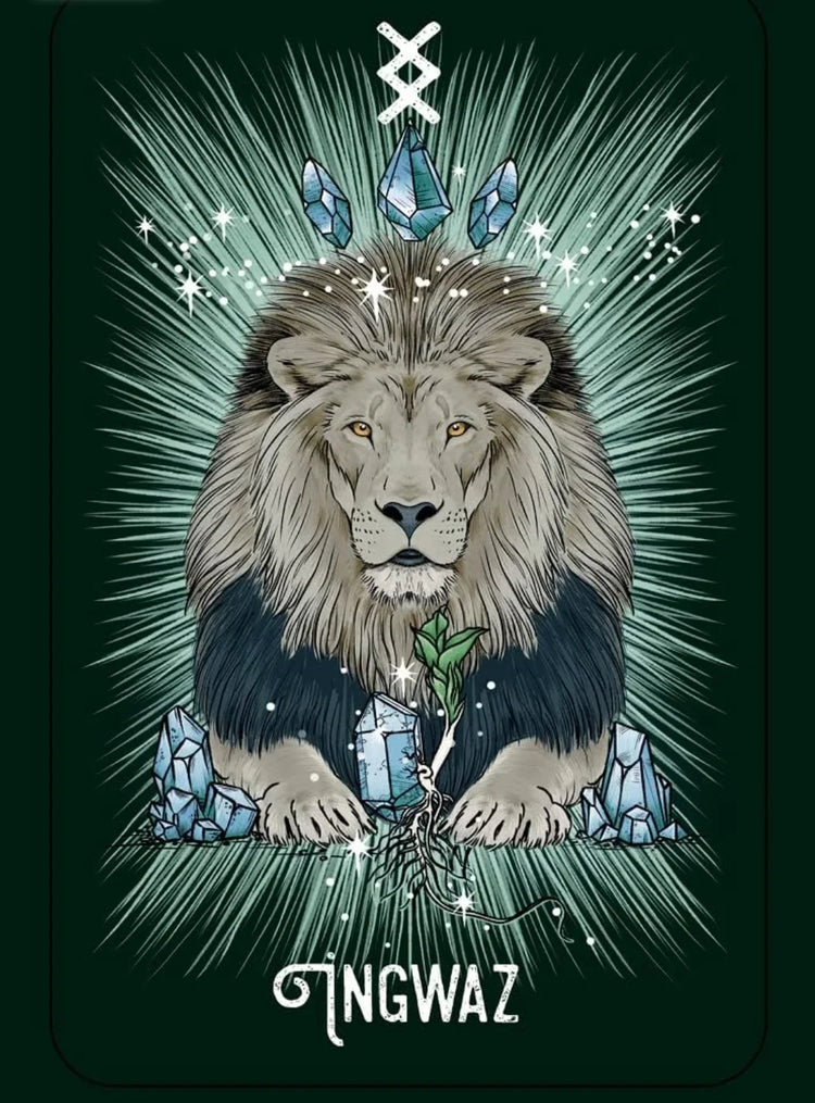 The Witch's Familiar Runic Oracle Deck