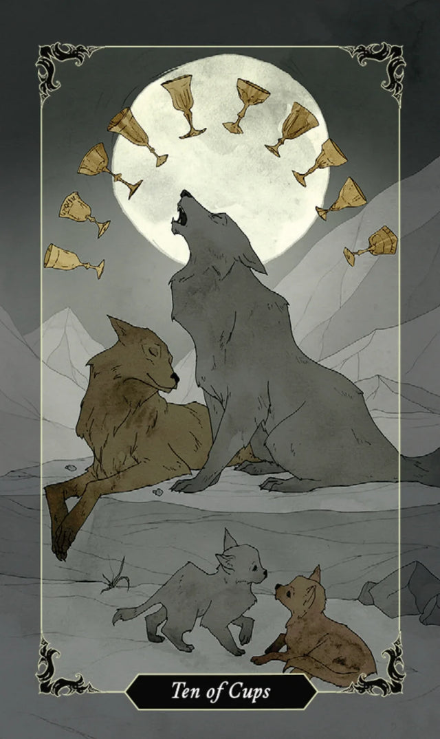 Dark Wood Tarot Mini