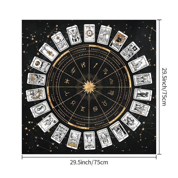 Tarot Altar Cloths available at Wild Raven’s Nest in Terrell, TX