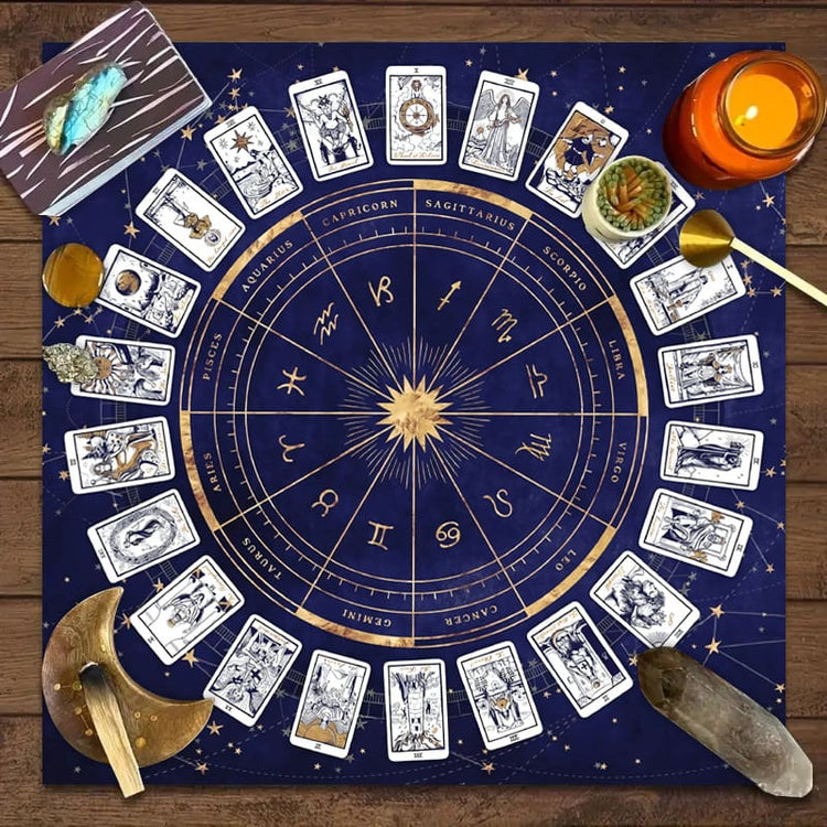 Tarot Altar Cloth available at Wild Raven’s Nest in Terrell, TX