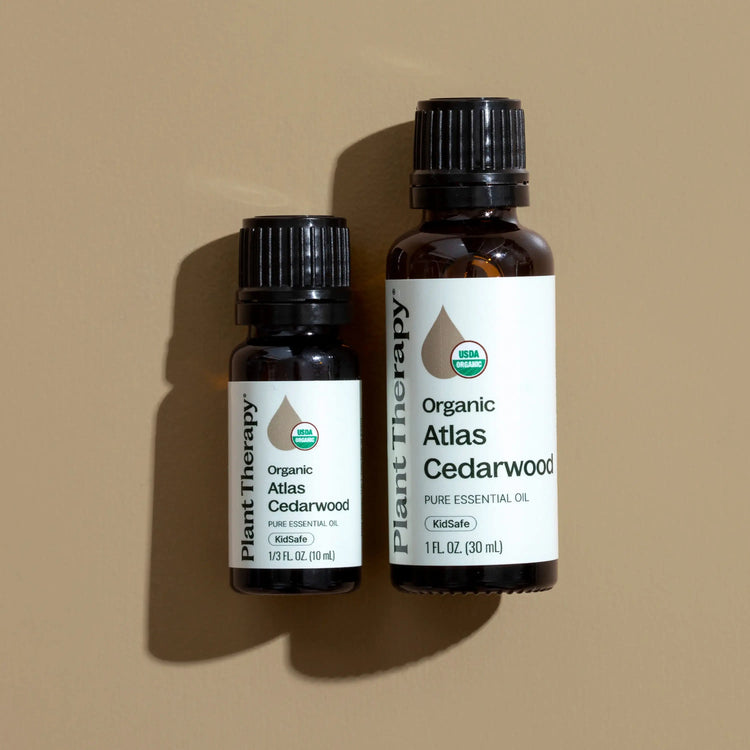 Organic Atlas Cedarwood Essential Oil 10 mL