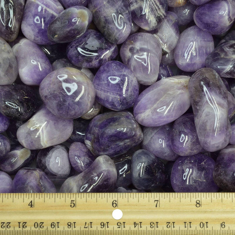 Amethyst Tumbled Medium | Calming + Spiritual Clarity