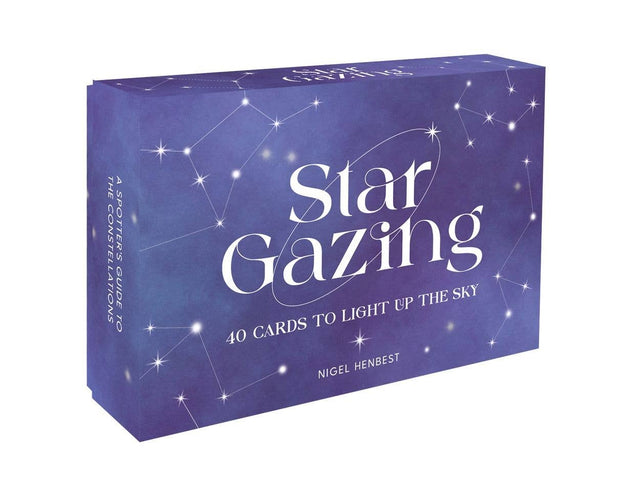 Star Gazing card deck with constellations, 40 cards to light up the sky by Nigel Henbest