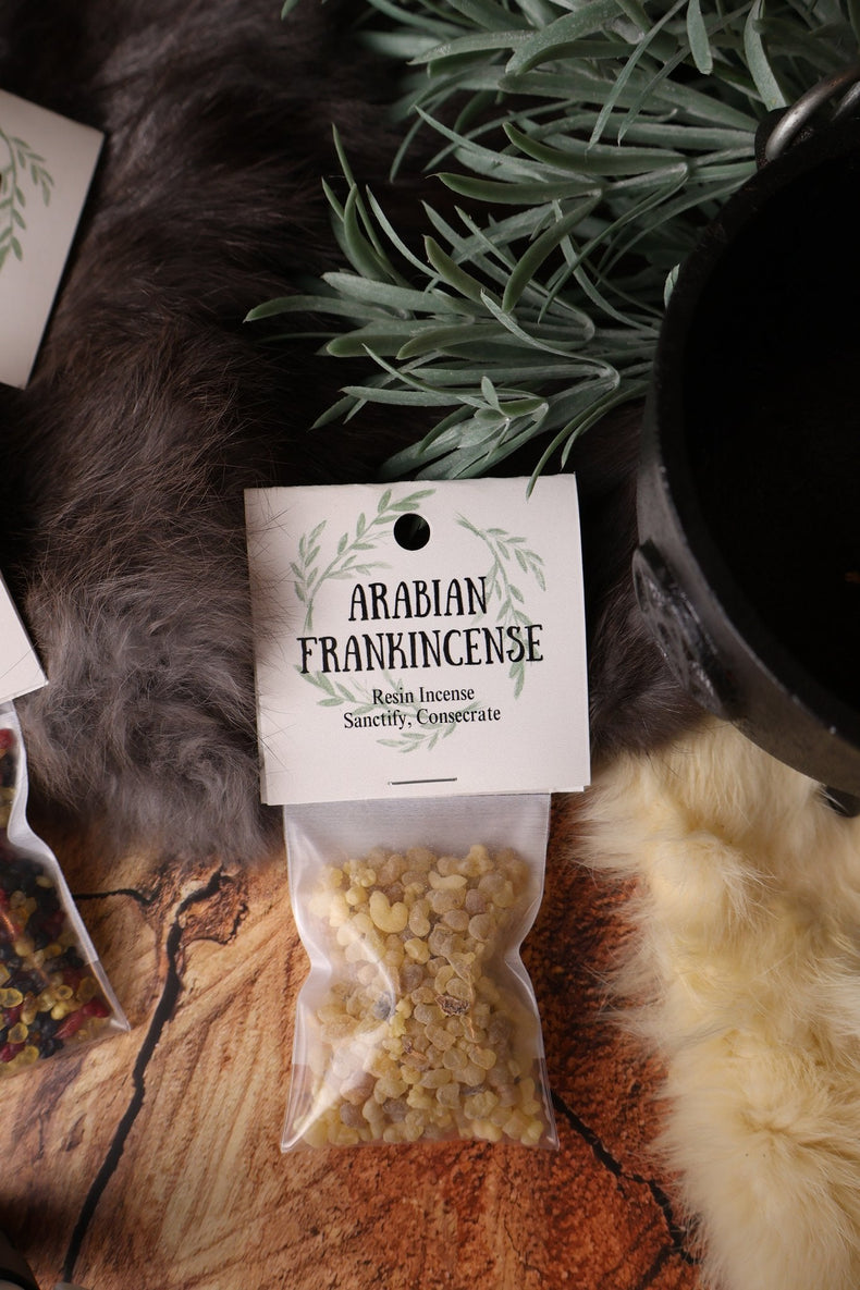 Arabian Frankincense resin incense, sample pack