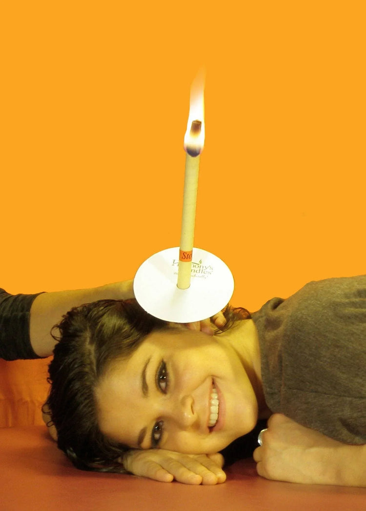 Beeswax Ear Candles: 2-Pack Unscented small