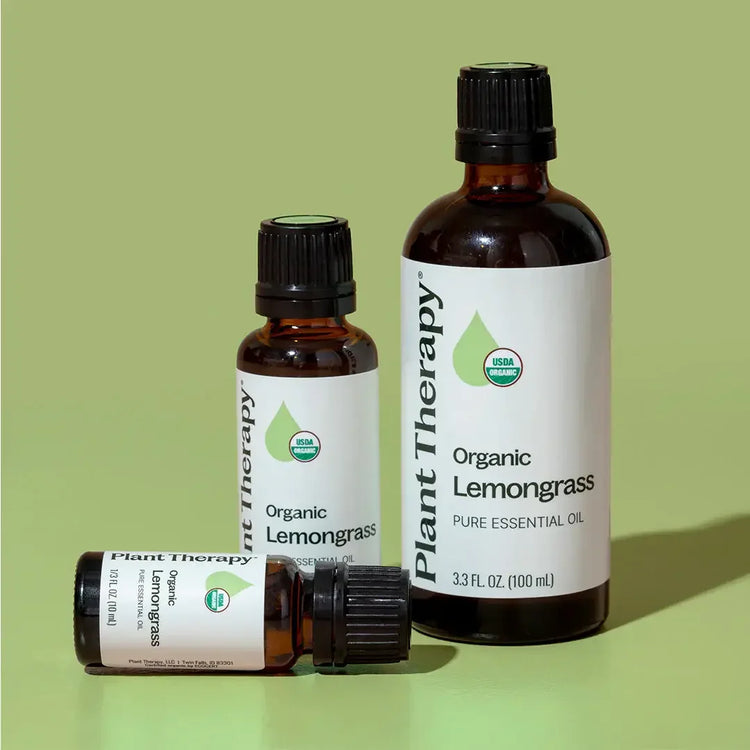 Organic Lemongrass Essential Oil 10 mL