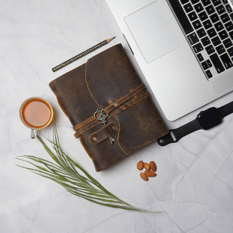 Handmade Leather Bound Vintage Journal