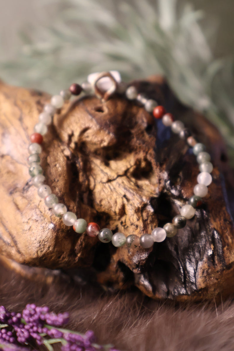 Bloodstone Bracelet 4MM | Courage & Endurance
