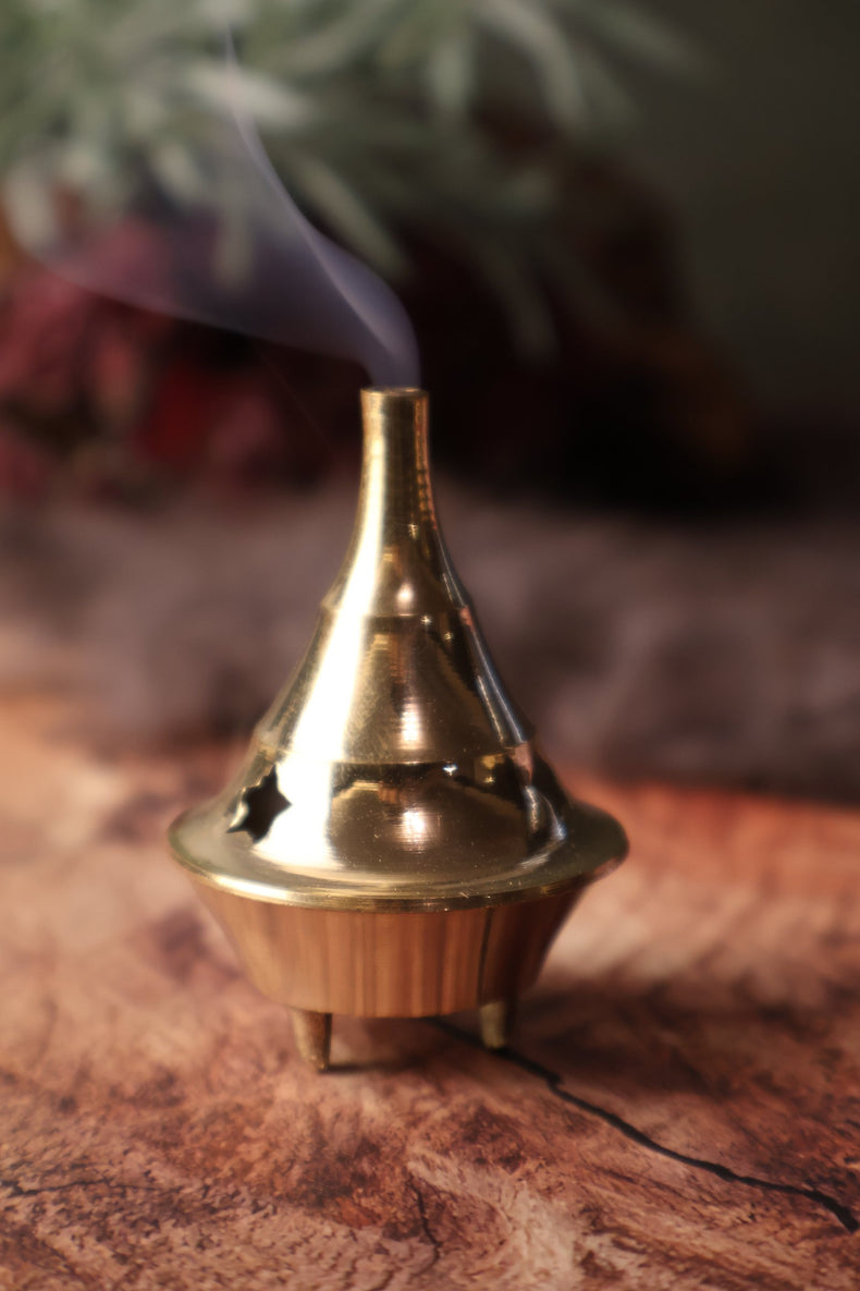 Brass Incense Burner (12 in.)