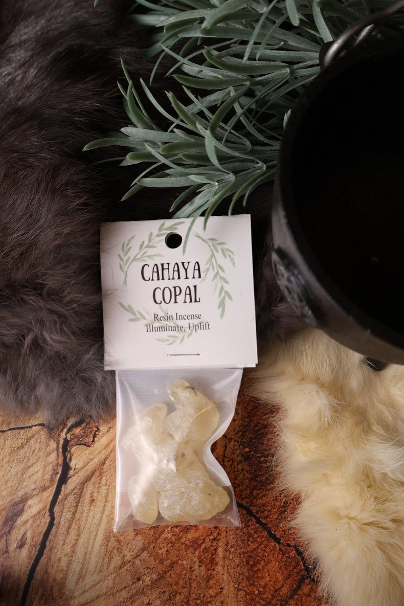 Cahaya Copal resin incense, sample pack
