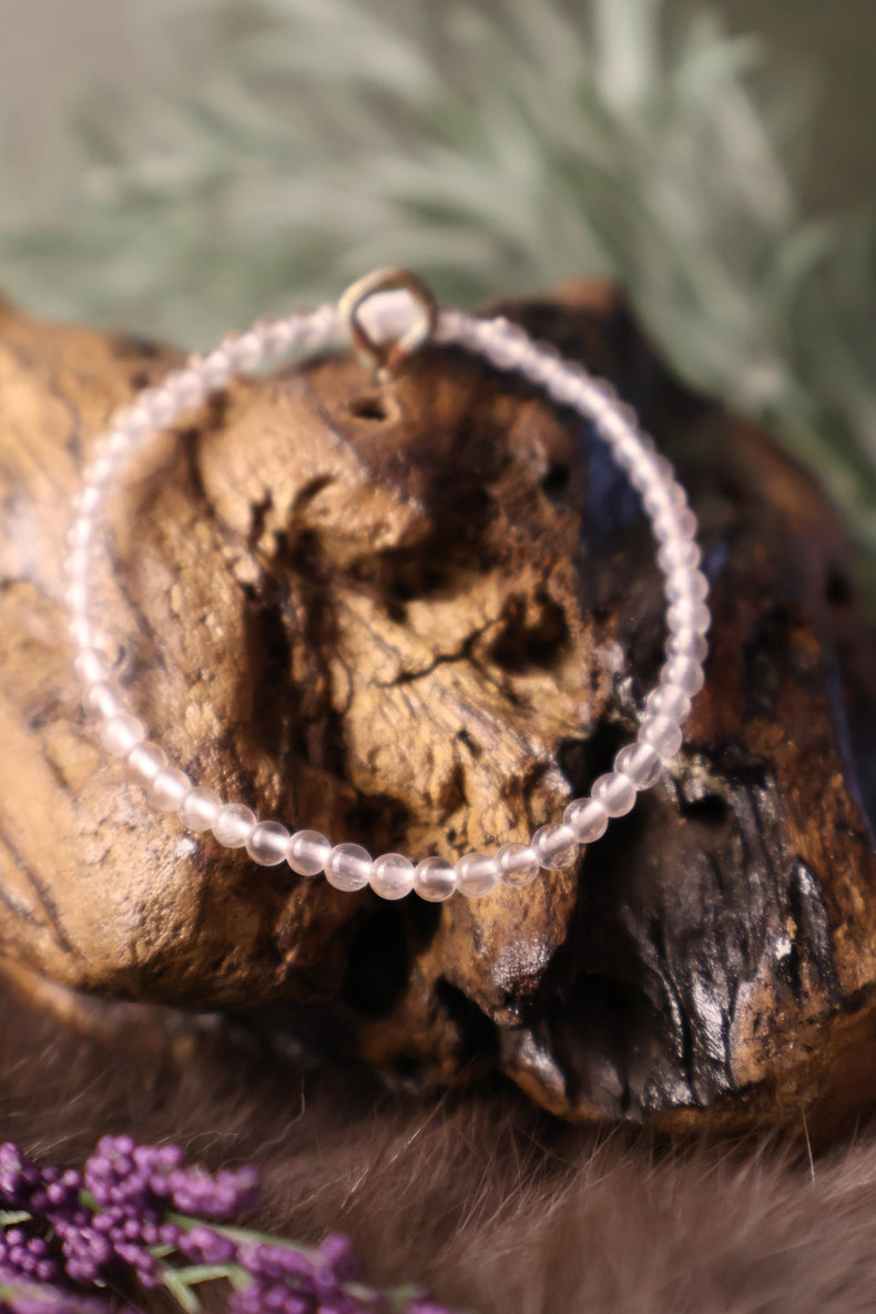Clear Quartz Bracelet 4MM | Amplify & Clarify