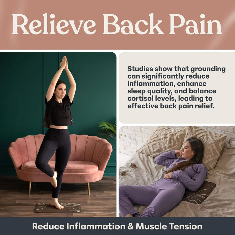 Grounding Mat: Brown Natural Flow