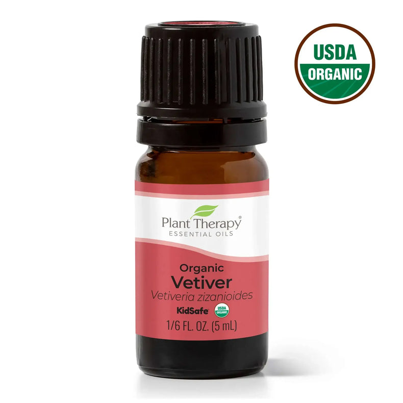 Organic Vetiver Essential Oil 5 mL