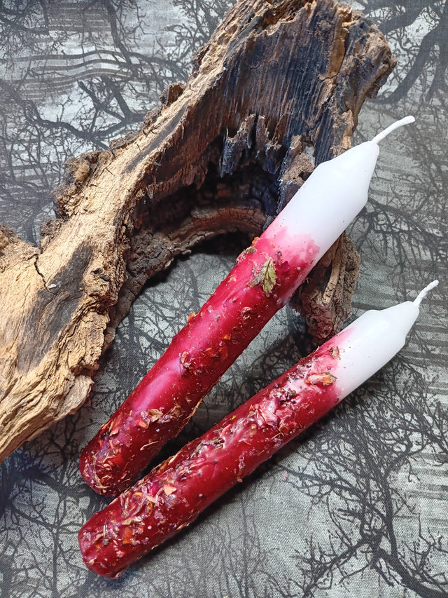 Freyja Herbal Intention Candles 6 inch tapers